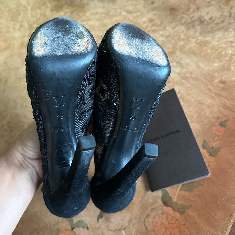 Louis Vuitton Night Call PeepToe Heels - Size 38 - Picture 4 of 4